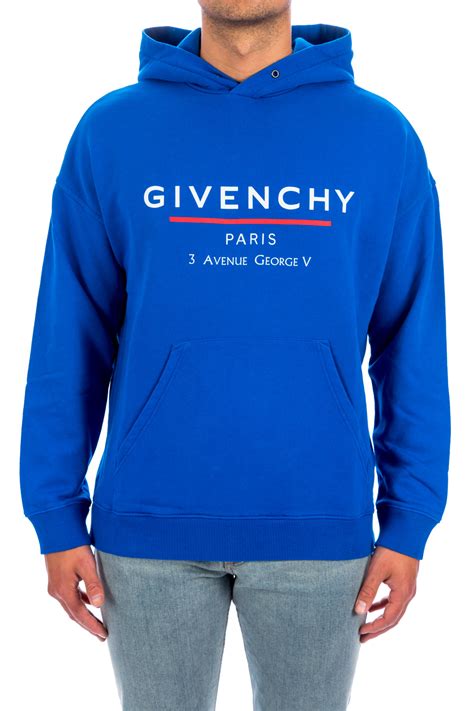 givenchy paris light blue|Givenchy hoodie.